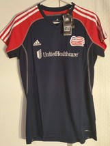 Adidas Women&#39;s MLS Jersey New England Revolution Team Navy sz L - $9.20 CAD