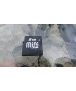 Rare SD-S02G 2 GB Mini SD Card Made in Japan - $56.04 CAD