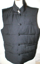 New  XXL Mens Very Nice Vest Michael Kors Dark Gray Jacket Warm Faux Suede Trim - £120.11 GBP