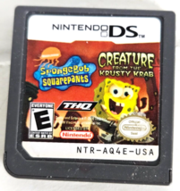 *Spongebob Squarepants: Creature From The Krusty Krab Nintendo Ds 3DS 2DS Dsi Xl - £7.98 GBP