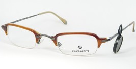 Vintage Humphrey&#39;s 2446 60 Licht Schildplatt Brille Brillengestell 43-23-135mm - £68.21 GBP