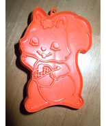 Vintage 1980 Hallmark Red Plastic Squirrel Cookie Cutter - $9.49 CAD