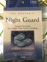 The Doctor&#39;s Night Guard Dental Protector for Night Time Teeth Grinding LARGE - £27.97 GBP