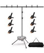 Adjustable Photo Backdrop Stand 8x5.3ft Portable Sturdy Back Drop Stand - $41.31 CAD