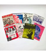 Set of 8 Music Sheets I Wish I Didn&#39;t Love You So ++ 7 more Musicals &amp; M... - $179.97 MXN