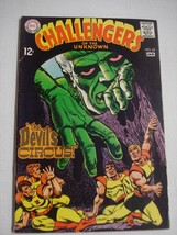 Challengers of the Unknown #65 DC Comic Fine+ 1969 The Devil&#39;s Circus - $9.99