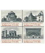 1981 18c Architecture, Block of 4 Scott 1928-31 Mint F/VF NH - $34.75 MXN