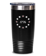 Independence Day Tumbler 1776, Patriot, 4th July,Independence Day Black-T-20oz  - £23.08 GBP