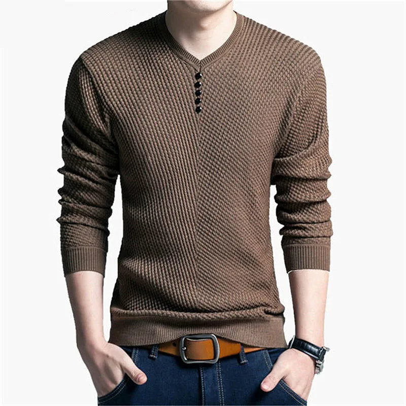 Sporting Spring Autumn Sweaters Pullover Men V Ak Men Sweater Casual Long Sleeve - £37.75 GBP