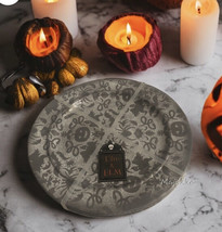 13th &amp;Elm Halloween Melamine Dinner Plates Set Of 4 Bats Pumpkins Ghosts... - £38.27 GBP