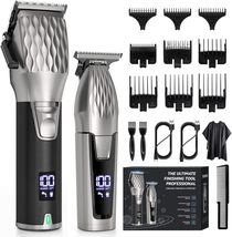 Professional Hair Clippers for Men, Professional Barber Clippers and Tri... - $44.99