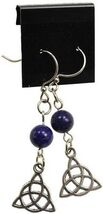 Lapis Triquetra Earrings! - $7.87
