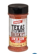 Adams texas brisket low amd slow rub. smoked. 9.89 oz. lot of 3 - $47.49