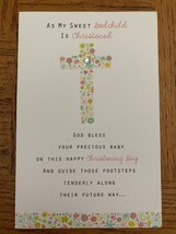 Godchild Christening Greeting Card Box 6 - $5.89