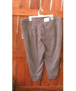 (2) Pairs Mens Knit Joggers Sweatpants Thick Soft Gray Slim Tapered Cott... - £7.90 GBP