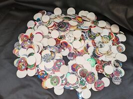 Grand Lot 90&#39;s World Of POG Collection Milkcaps Slameurs autour De 1000 - €169,59 EUR