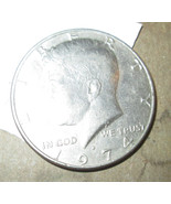 1974 D Kennedy Half Dollar  circulated Mint State 50c US Coin - $320.14 MXN