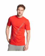 Nwt Nike Tech Plaid Swoosh Tee Red Extra Large Xl - £11.24 GBP