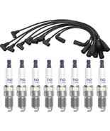 Spark Plugs and Wires Compatible with Chevy 5.7L 4.3L 5.0L, 41 993 19256067 - $128.60 CAD