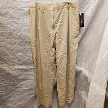 NWT Jones New York Women&#39;s Stretch Khaki Pants, Size 16 - £77.31 GBP
