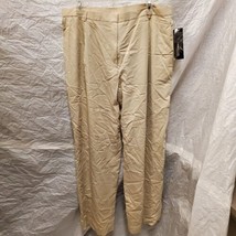 NWT Jones New York Women&#39;s Stretch Khaki Pants, Size 16 - £77.57 GBP