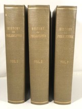 History of Philadelphia by J. Thomas Scharf and Thompson Westcott 1st ed... - £444.14 GBP