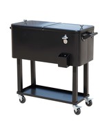 Outsunny 80QT Rolling Cooler: Party Ice Chest - $4,531.21 MXN