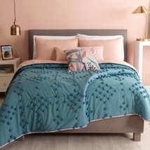 POM POMPONS TEENS KIDS GIRLS REVERSIBLE COMFORTER SET 3 PCS TWIN SIZE - $103.94
