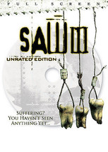 Saw III (DVD, 2007, Unrated Full Screen) - £2.87 GBP