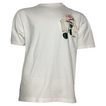 Jacquemus Le Rose Printed T-Shirt In Cotton Men White L - $143.45