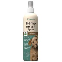 MPP Dog Hot Spot Spray Natural Hemp Oil Pet Grooming Soothing Aloe Itch Relief 1 - £22.20 GBP