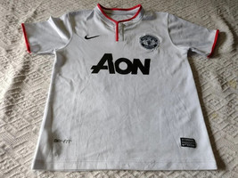 old white soccer Jersey club Manchester United umbro - £27.83 GBP