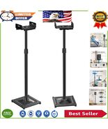 Height Adjustable Universal Speaker Stands, 33.3” to 45.1” for Quality S... - $1,843.31 MXN