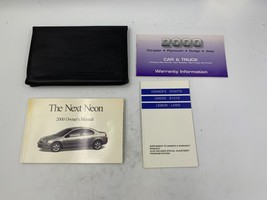 2000 Dodge Neon Owners Manual Set with Case OEM E01B14023 - $17.99