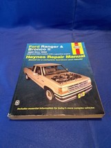 Haynes Ford Ranger &amp; Bronco II Repair Manual 2WD &amp; 4 WD 1983 thru 1992   - £10.29 GBP
