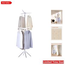Stylish 2-Tier Foldable Clothes Drying Rack - 54 Pieces, Indoor Space-Sa... - $70.24