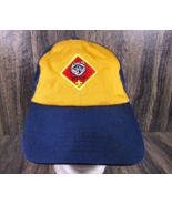 Official BSA Cub Scouts Wolf Official Yellow-Blue Cap Hat Adjustable Siz... - £6.91 GBP