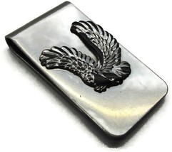 Eagle Money Clip Stainless Steel Wallet Credit Card Cash ID Holder - £19.89 GBP