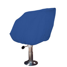 Taylor Made Helm/Bucket/Fixed Back Boat Seat Cover - Rip/Stop Polyester Navy [80 - £25.02 GBP