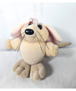Cheesy Rat Mouse Plush 1985 Heartline Snuggables Stuffed Animal NOS NWT ... - $372.70 MXN