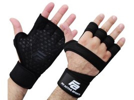 Fit Active Sports RX1 Weight Lifting Gloves Sz Small for Workout, Gym Cross - £18.51 GBP
