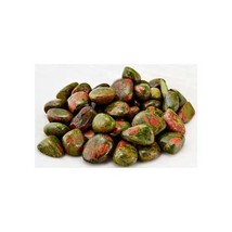 1 Lb Unakite Tumbled Stones - $474.96 MXN