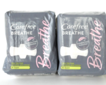 Carefree Breathe Ultra Thin Pads SUPER 14 Ct Irritation Free Protection ... - £22.34 GBP