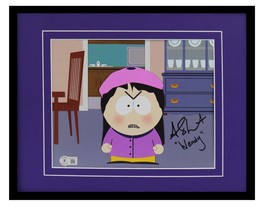 April Stewart Signed Framed 11x14 Photo Display BAS South Park Wendy - £78.94 GBP