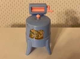 Vtg Renwal Plastic Dollhouse Furniture Blue Wringer Washer Washing Machine #31 - £8.71 GBP
