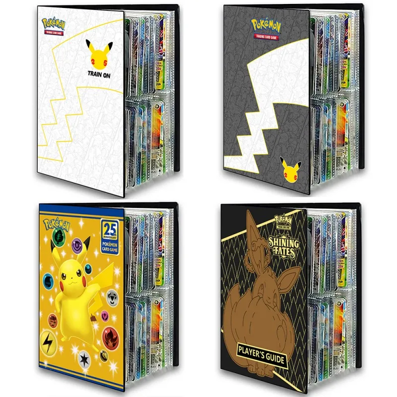 New Pokemon Card Book Card Storage Album Book Collection Card Bag Toy Map - £10.42 GBP