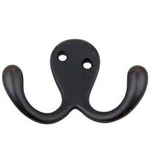 Lot 10 GlideRite Hardware Cabinet Octopus Double Hook, 2, Oil Rubbed Bronze - £30.05 GBP