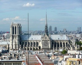 Cathedral Notre-Dame de Paris, south facade. Photo choose Canvas Giclee - £6.86 GBP+