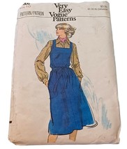 Vintage VOGUE Very Easy Pattern 9606 Pattern Missus Jumper & Blouse Sz 10 - $9.76