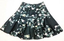 Lauren Conrad Green Scuba Skirt Womens Size 4 LC - £28.83 GBP